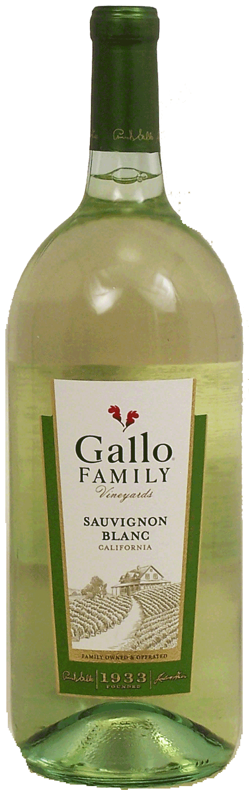 Ernest & Julio Gallo Vineyards sauvignon blanc of California, 13% alc. by vol. Full-Size Picture